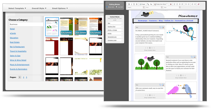 Verticalresponse Screenshot