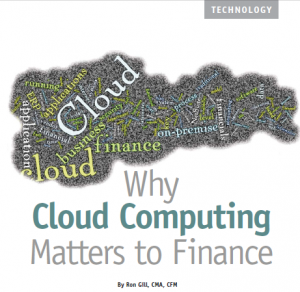 Whitepaper: Why Cloud Computing Matters to Finance
